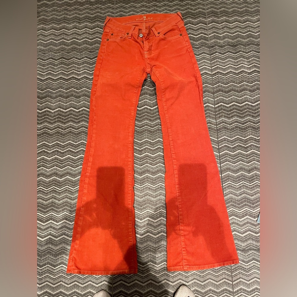 Corduroy 7 jeans in perfect condition . Size 24.